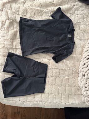 Women's Active Top and Bike Shorts Set